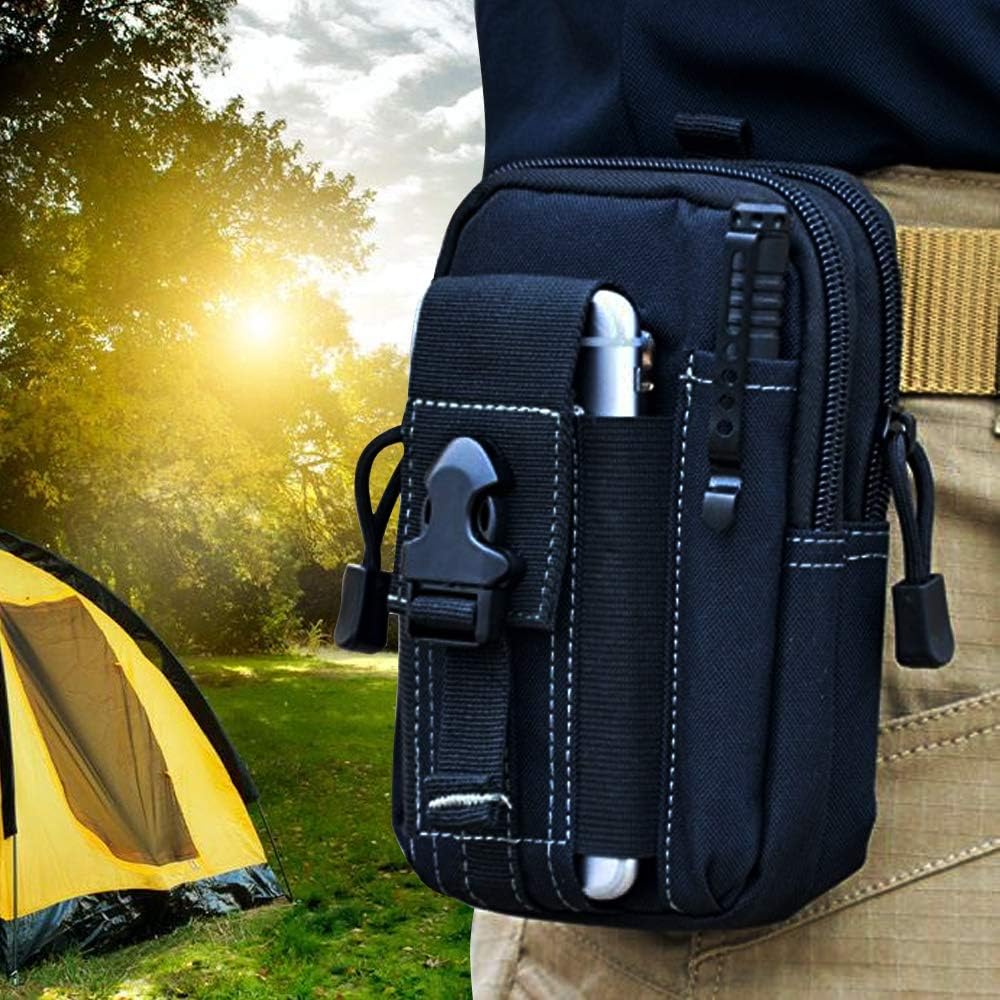 Outdoor Camping Hiking - Kantong Sabuk Molle Taktis Tas Pinggang