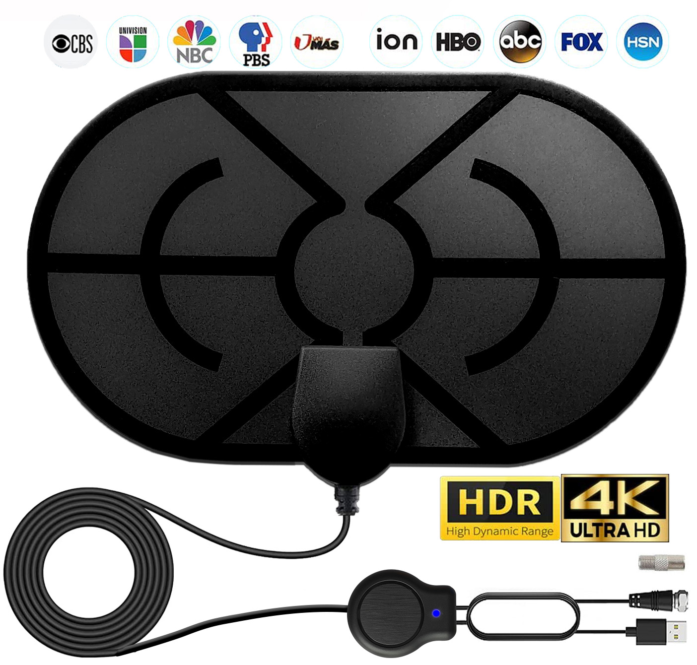 Outdoor Camping Tv - Antena TV Digital Indoor 5000 Miles