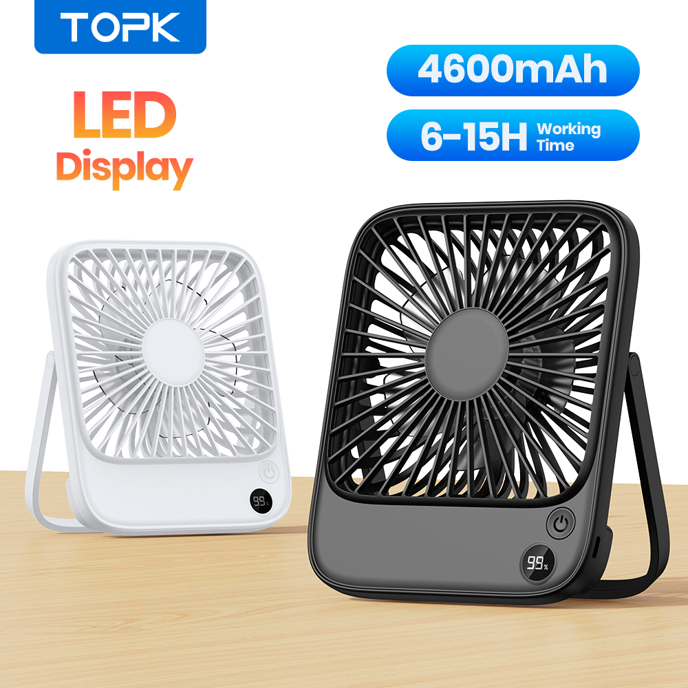 Outdoor Camping Misting Fan - TOPK Kipas Portabel Mini Ultra Tipis
