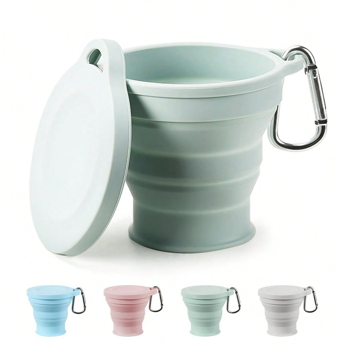 Collapsible Water Bottle - Leeseph cangkir perjalanan dapat dilipat, cangkir