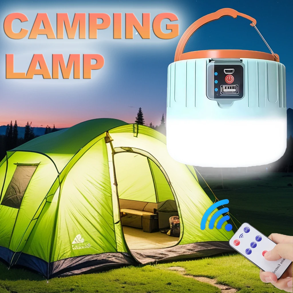 Camping Solar Lantern - Lampu Camping Tenaga Surya LED Isi
