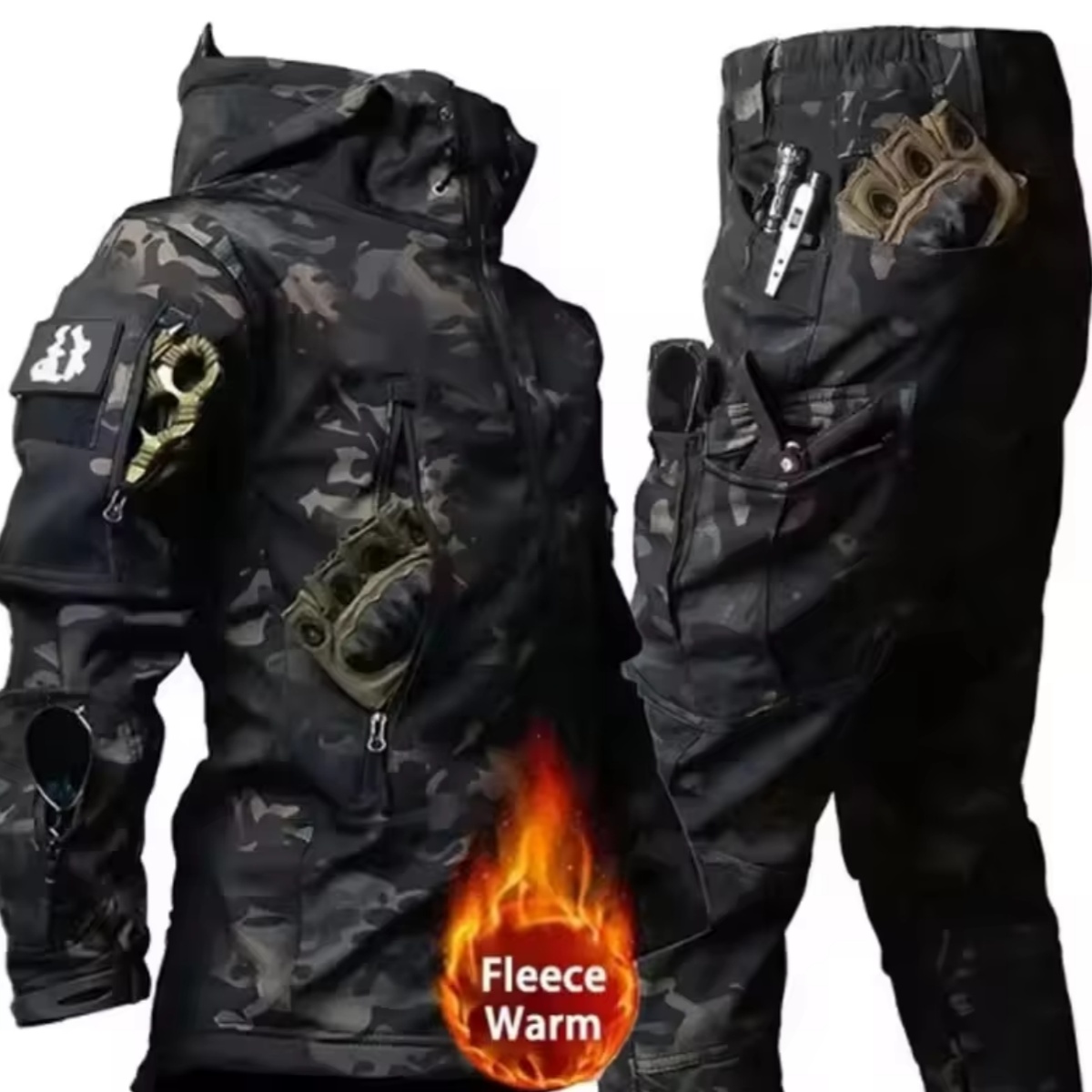 Outdoor Camping Hiking - Jaket Pria Musim Gugur dan Musim
