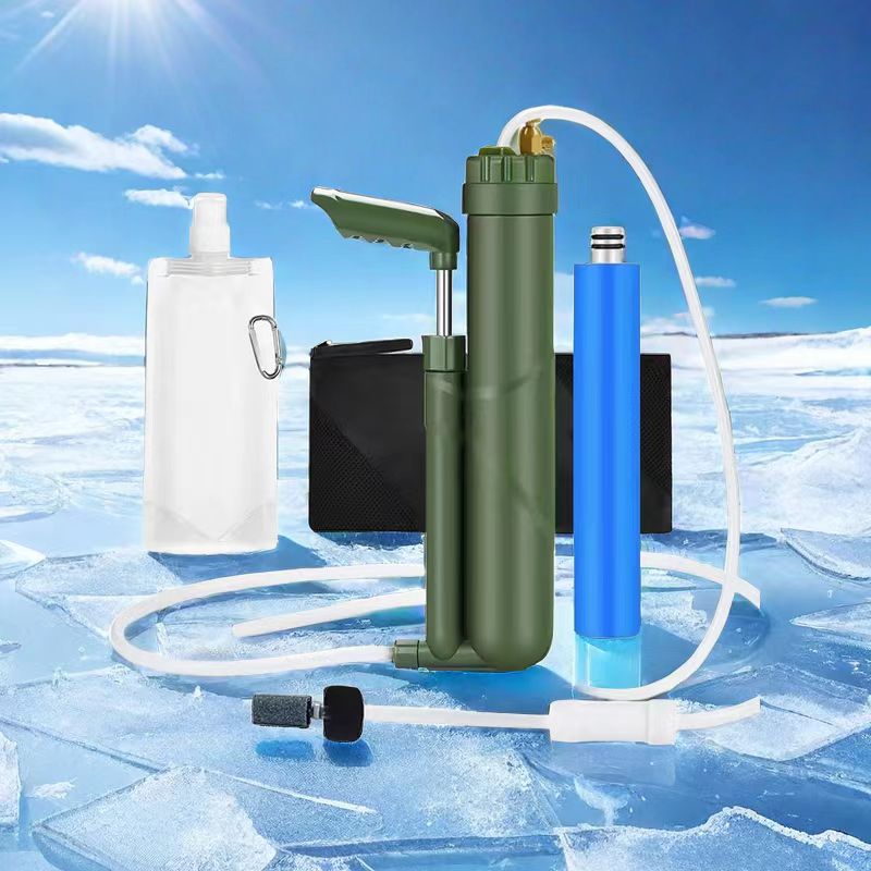 Portable Water Filter - Filterwell pompa tangan portabel, Filter pemurni