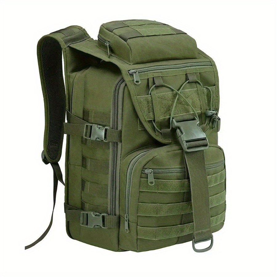 Outdoor Camping Hiking - Tas Ransel Taktis Pria 35L, Tas