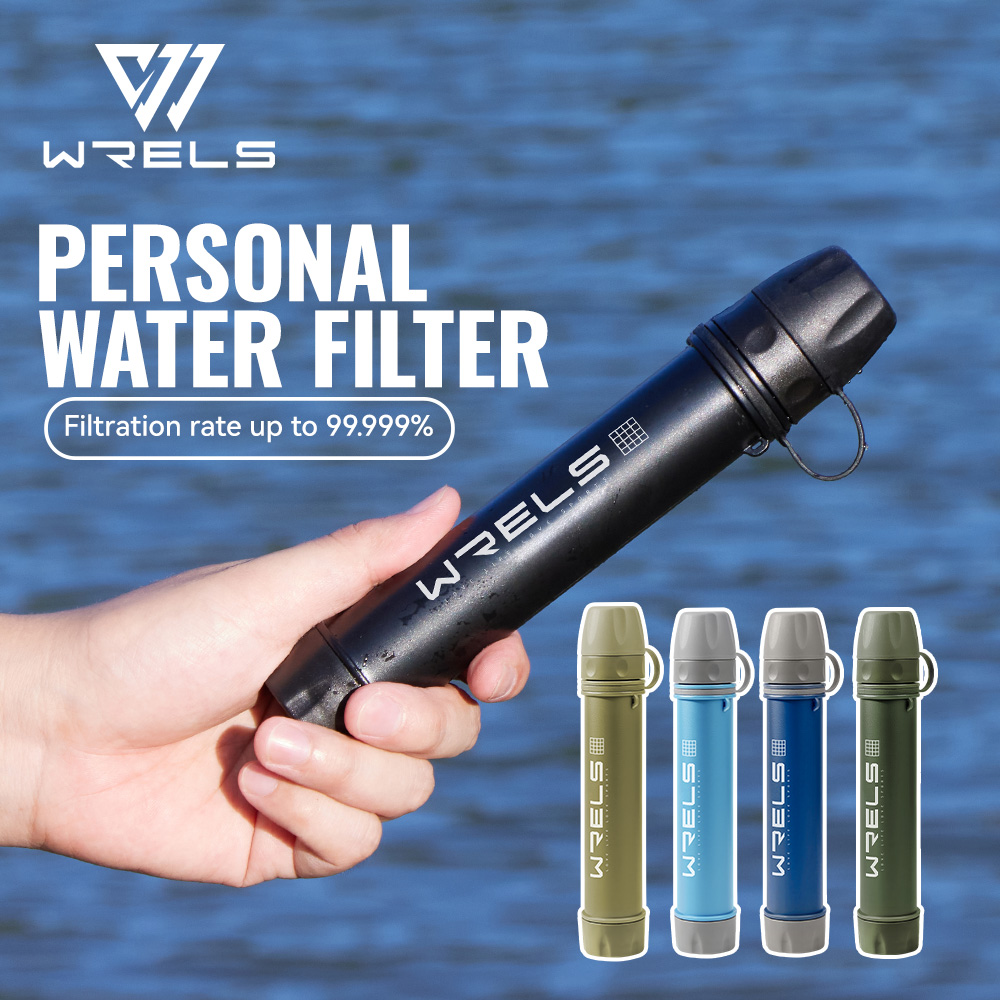 Portable Water Filter - WRELS Pemurni Air Luar Ruangan Portabel,