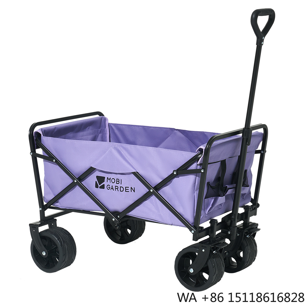 Outdoor Camping Folding Table - Gerobak Lipat Empat Roda Mobi Garden,