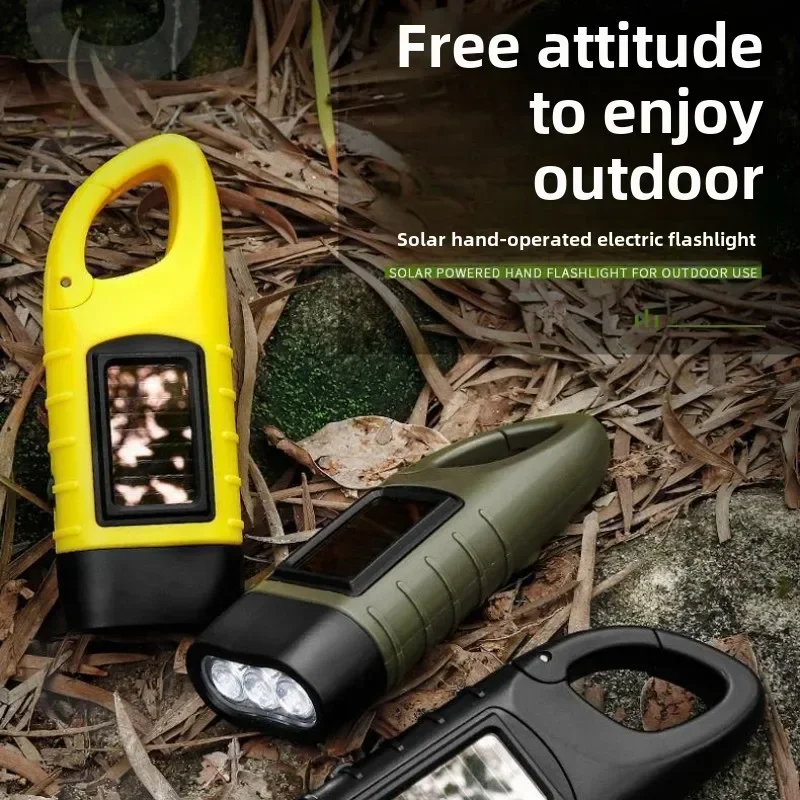 Camping Solar Lantern - Senter Tenaga Surya Portabel Ringan -