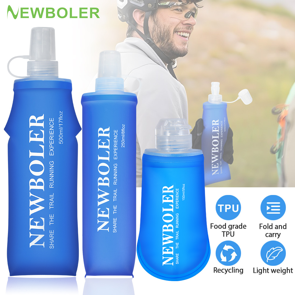 Collapsible Water Bottle - NEWBOLER botol air TPU lipat, botol