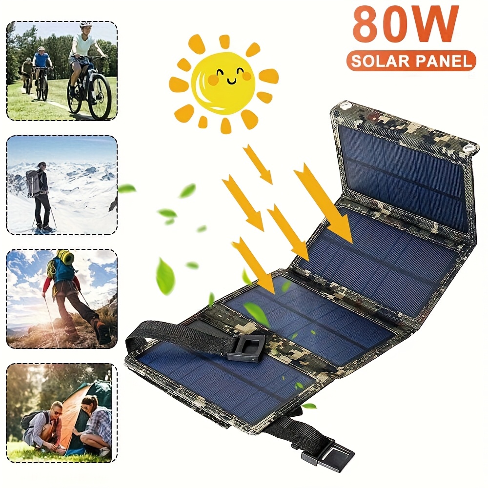 Outdoor Camping Hiking - [Panel Surya] Panel Surya Lipat Portabel