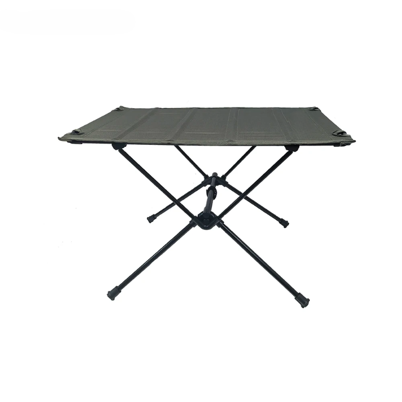 Outdoor Camping Folding Table - Meja Lipat Kain Oxford untuk Berkemah,