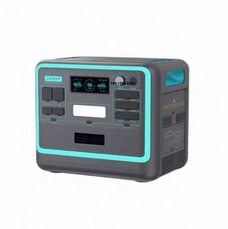 Outdoor Camping Hiking - Stasiun Portabel 2400W 2048Wh Baterai LiFePO4