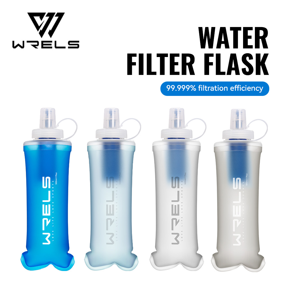 Collapsible Water Bottle - Botol Filter Air WRELS Botol Air