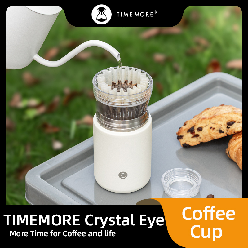 Portable Water Filter - TIMEMORE Cangkir Kopi Tuang Tangan 2-In-1