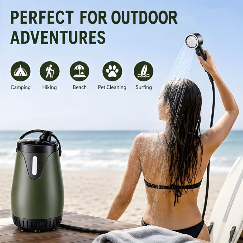 Travel Outdoor Camping Youtube - Unit Pancuran Luar Ruangan Ringan Dengan