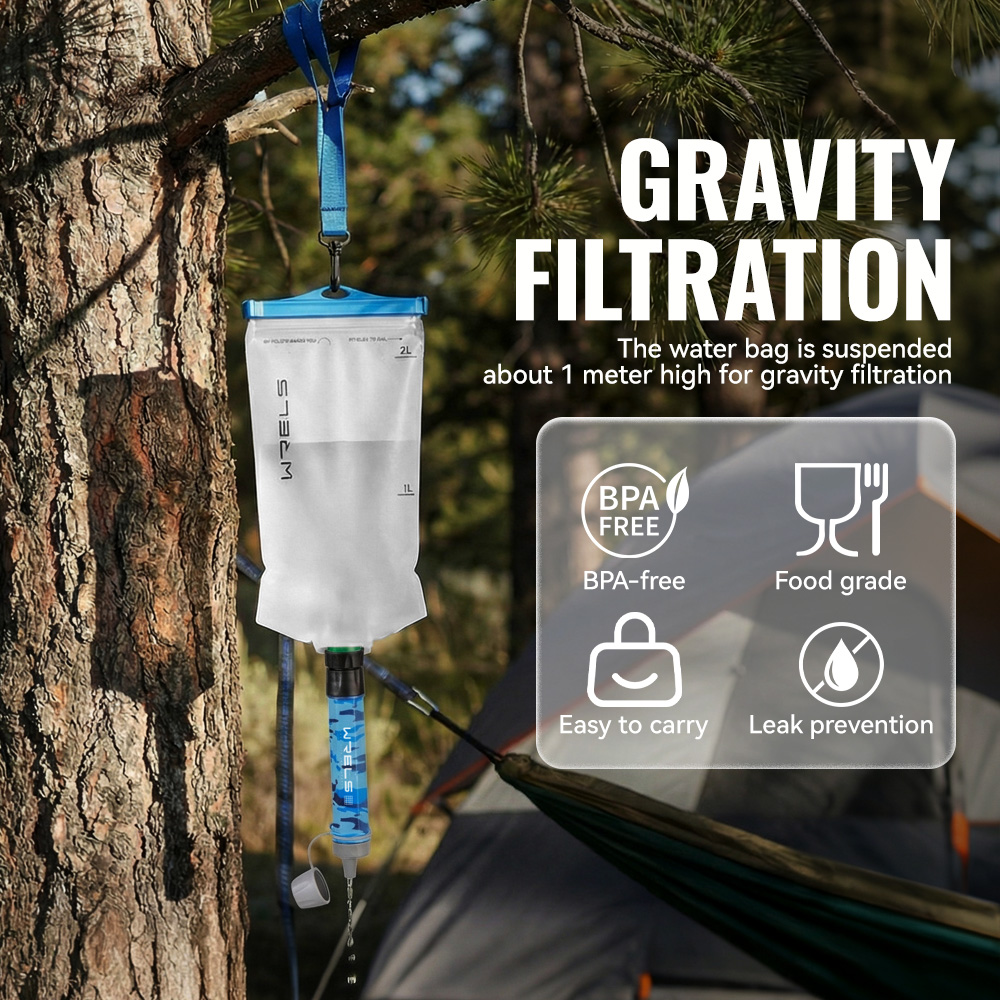 WRELS Filter Air Pemurni Mini  - Portable Water Filter ulasan dan harga