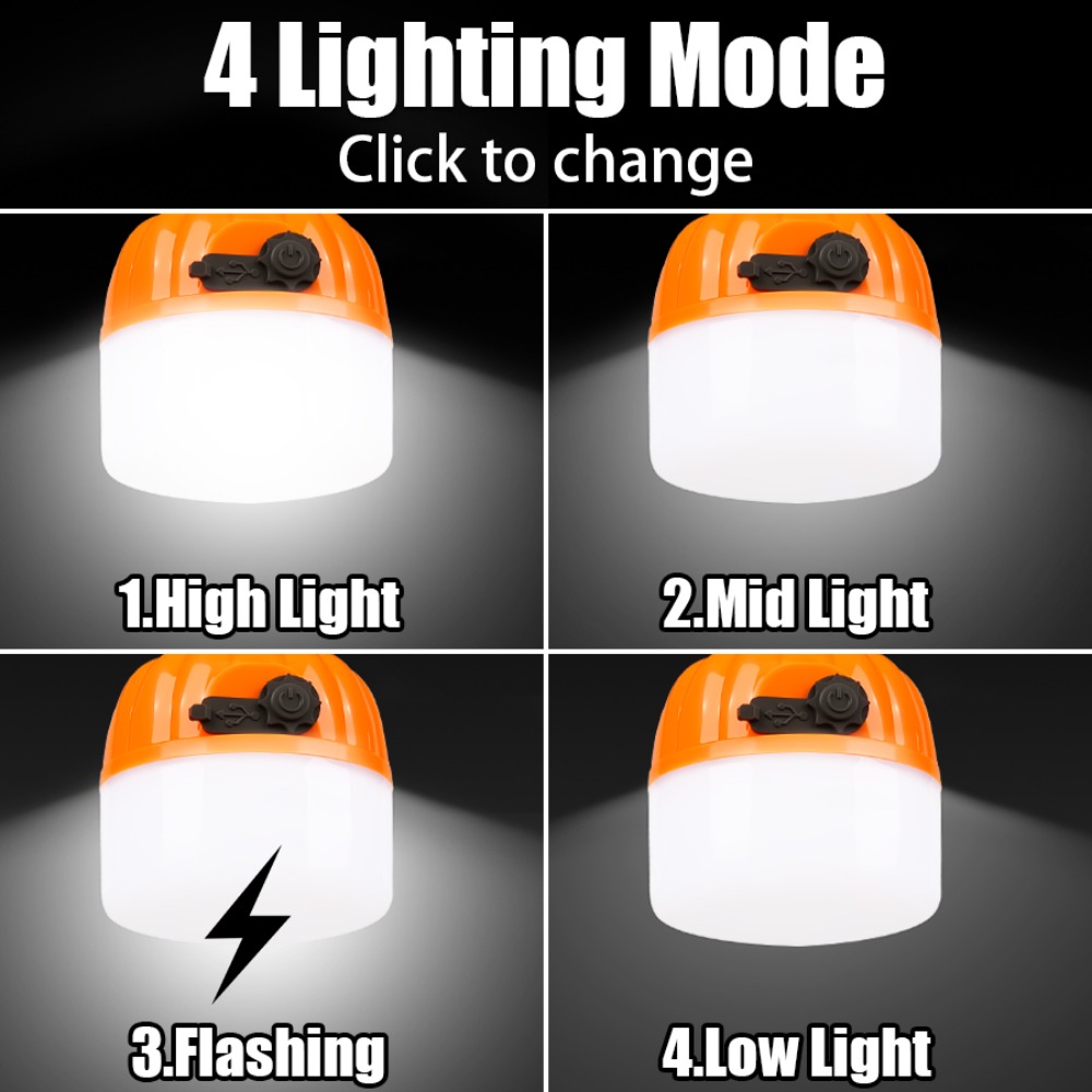 Lampu Kemah Mini Portabel 4 Mo - Outdoor Camping Lantern ulasan dan harga