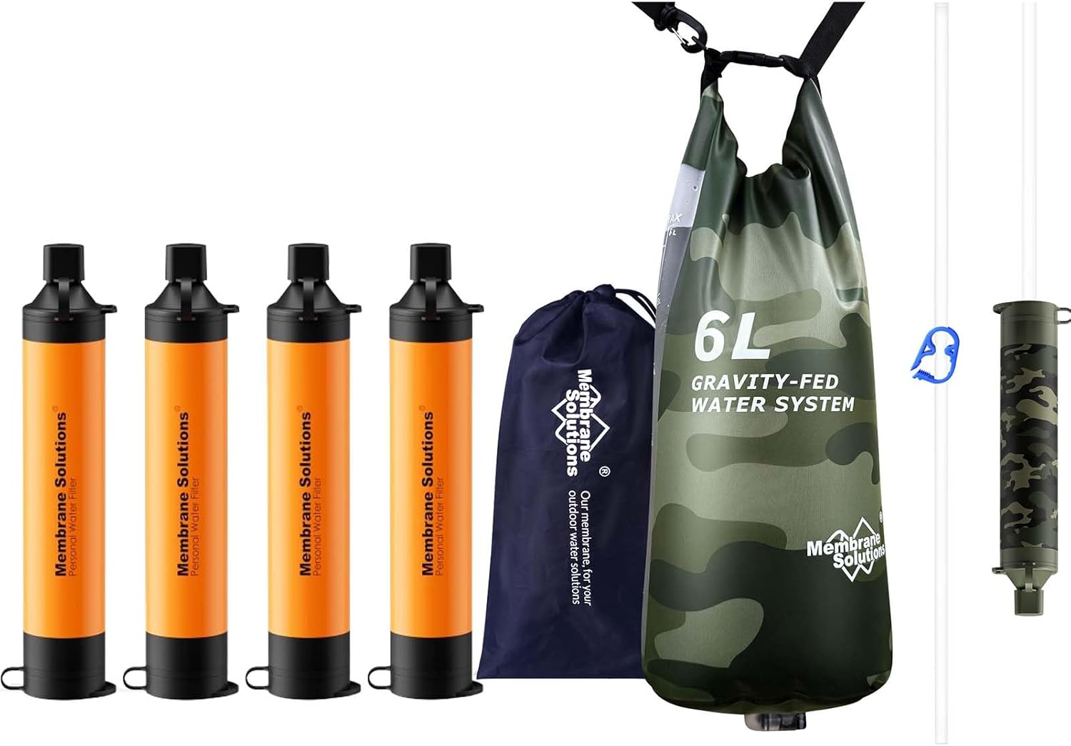 Filter Air Pro 6L Camo Gravity - Portable Water Filter ulasan dan harga