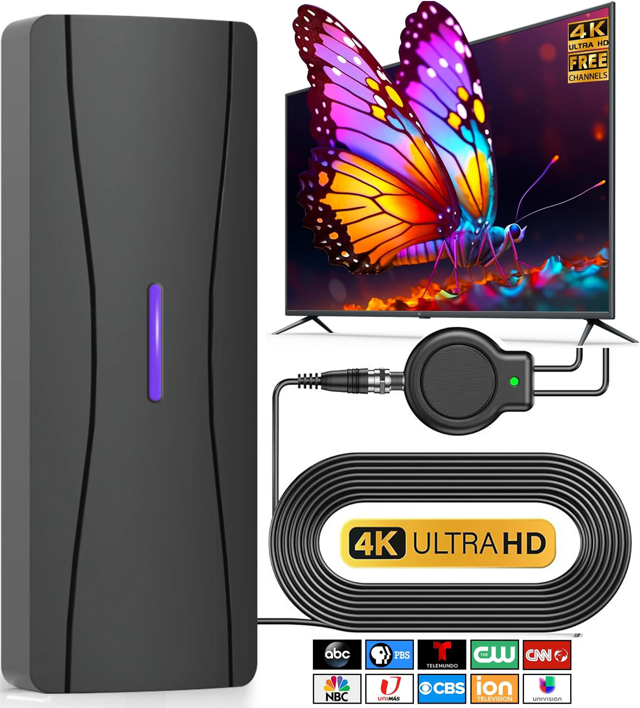 Antena TV Luar/Dalam Ruangan 1 - Outdoor Camping Tv ulasan dan harga
