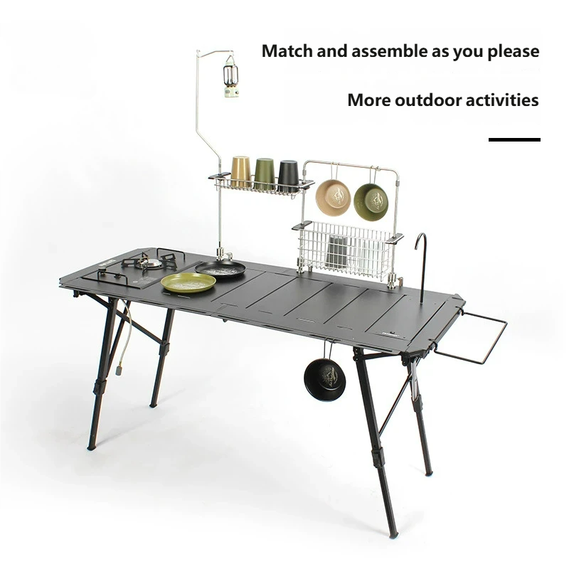 Meja Lipat Taktis Portabel dar - Outdoor Camping Folding Table ulasan dan harga