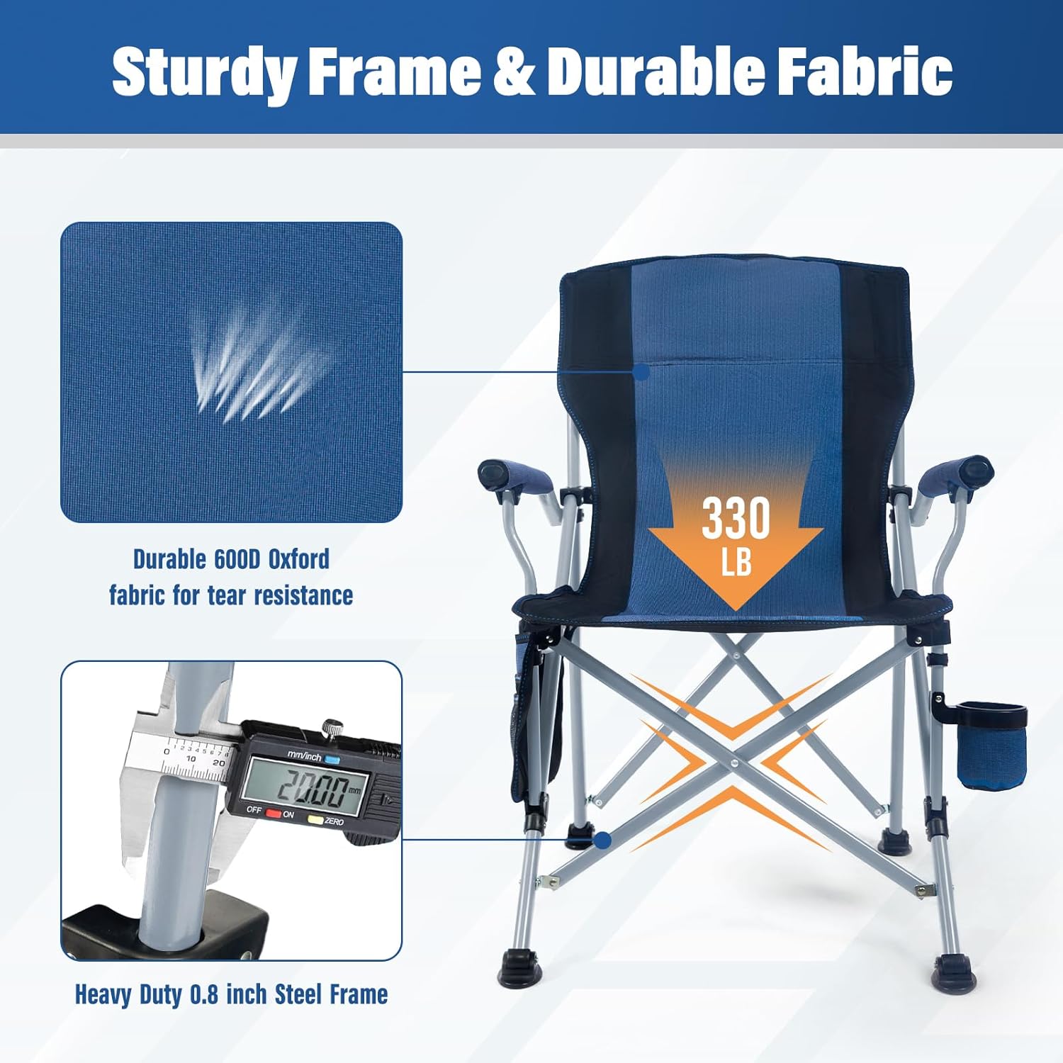 Kursi Lipat Portabel Outdoor G - Outdoor Camping Hiking ulasan dan harga