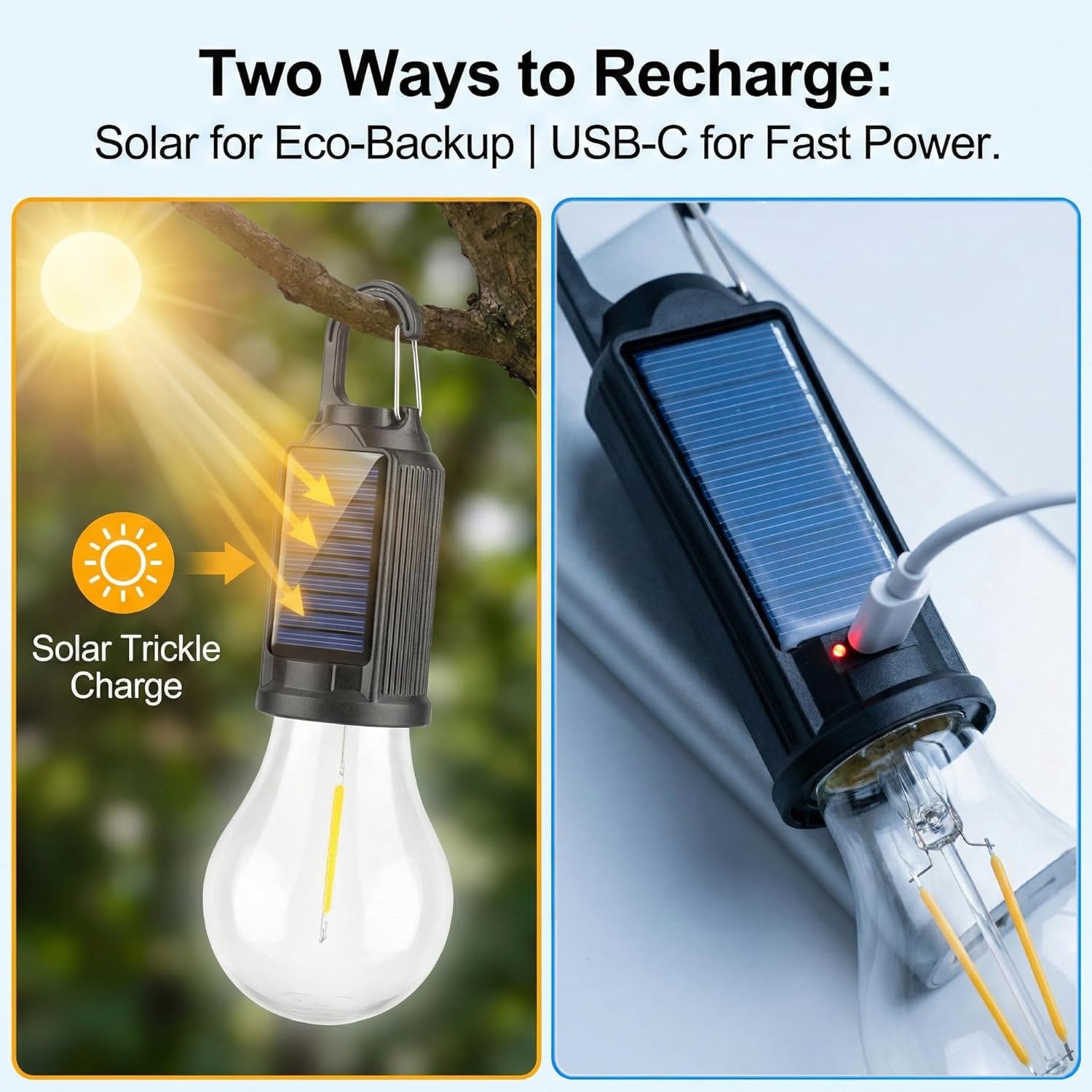 Lampu Kemah LED Tenaga Surya T - Camping Solar Lantern ulasan dan harga