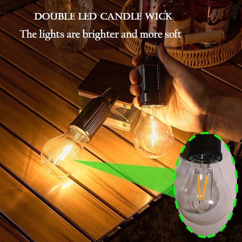 Lampu Kemah LED Tenaga Surya T - Camping Solar Lantern ulasan dan harga