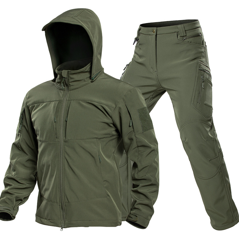 Setelan Softshell Taktis Outdo - Outdoor Camping Hiking ulasan dan harga