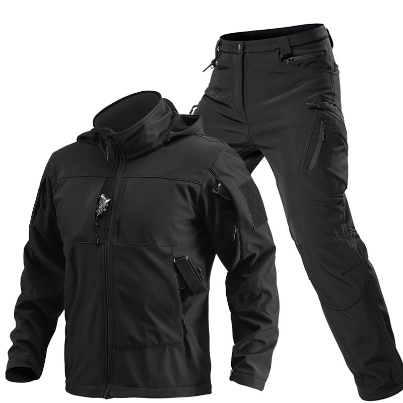 Setelan Softshell Taktis Outdo - Outdoor Camping Hiking ulasan dan harga