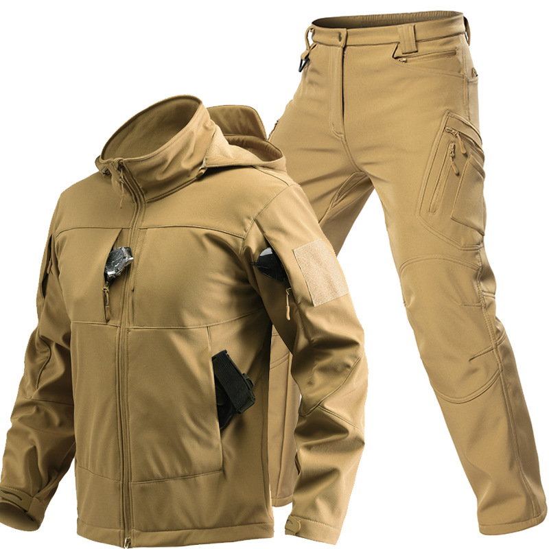 Setelan Softshell Taktis Outdo - Outdoor Camping Hiking ulasan dan harga