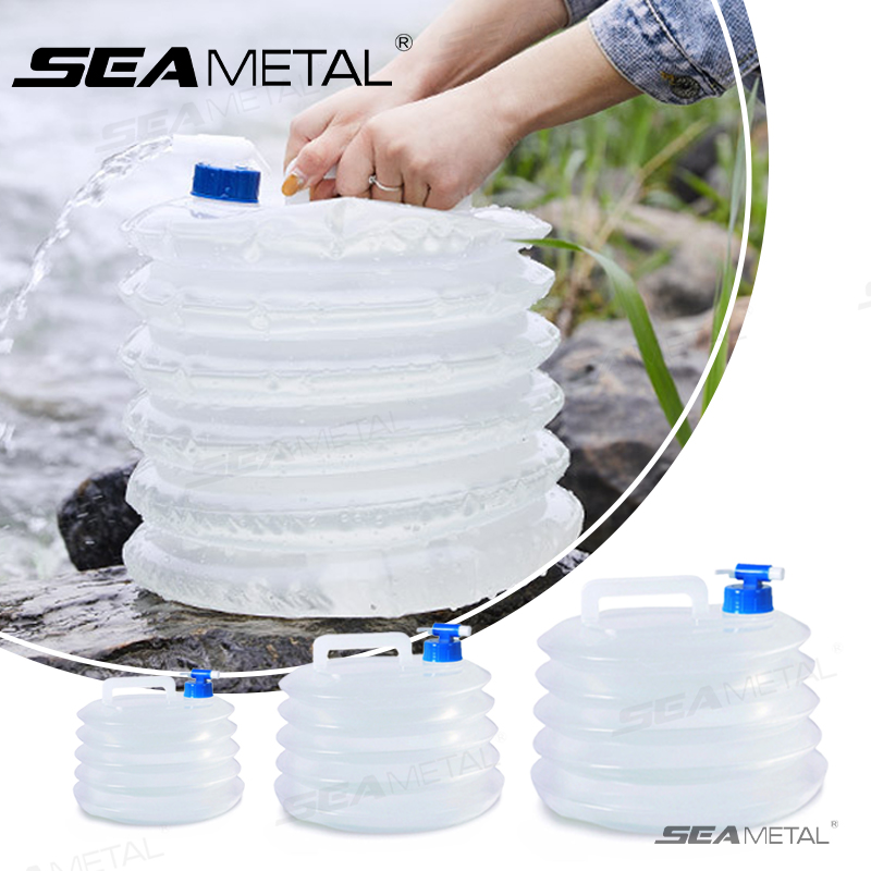 SEAMETAL 5L-15L Ember Lipat Mo - Collapsible Water Bottle ulasan dan harga