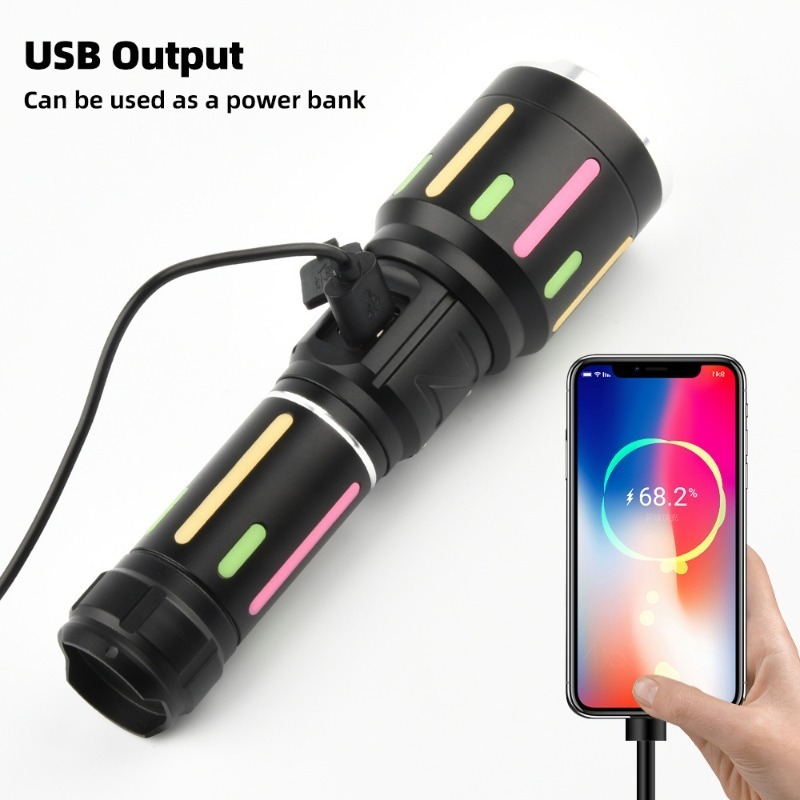 Senter Fluoresen Cahaya Putih  - Outdoor Camping Hiking ulasan dan harga