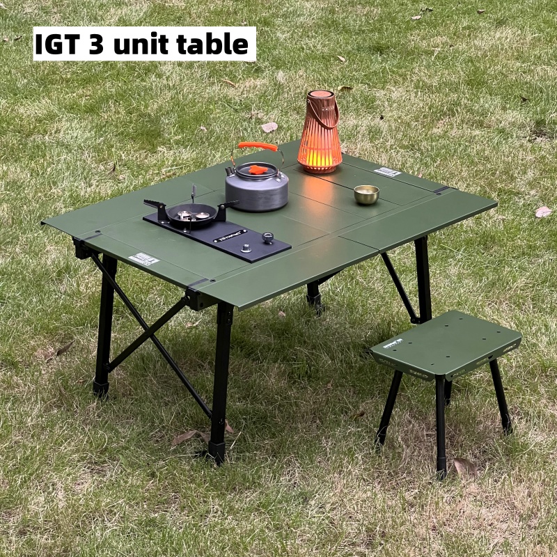 Meja Lipat IGT 3 Unit untuk Pi - Outdoor Camping Folding Table ulasan dan harga