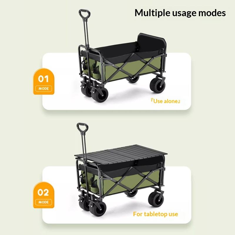 Gerobak Utilitas Camping Roda  - Outdoor Camping Folding Table ulasan dan harga
