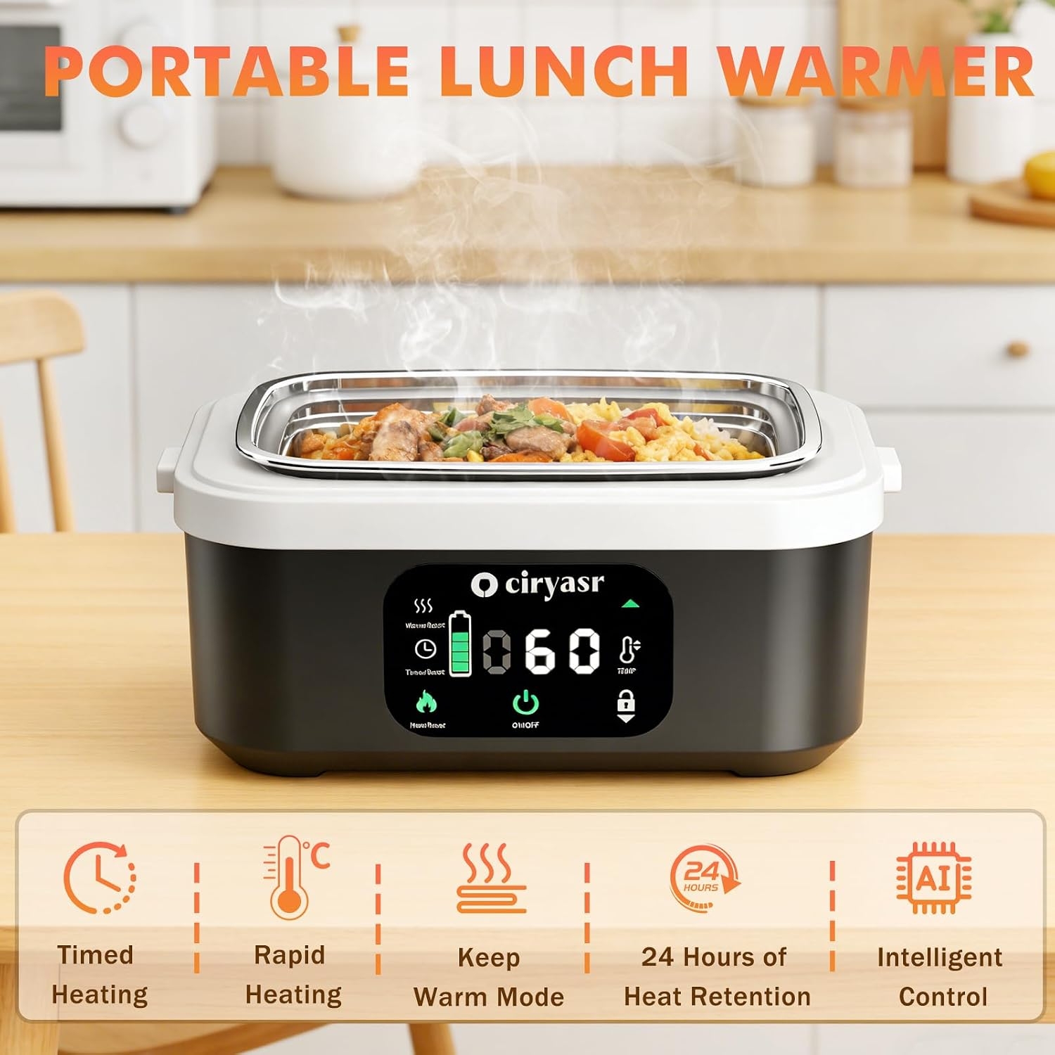 Kotak Makan Listrik yang Kuat, - Outdoor Camping Activities ulasan dan harga