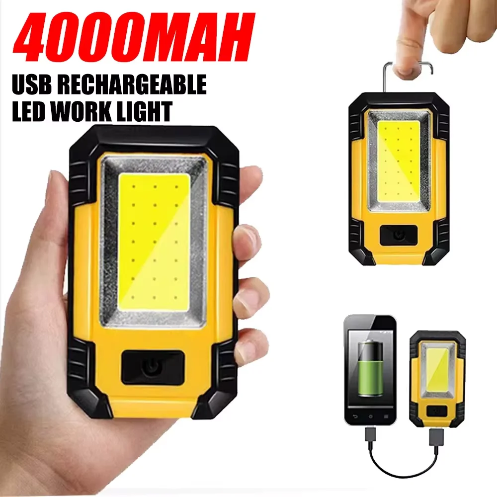 Lampu Kerja Isi Ulang 4000mAh  - Outdoor Camping Lantern ulasan dan harga