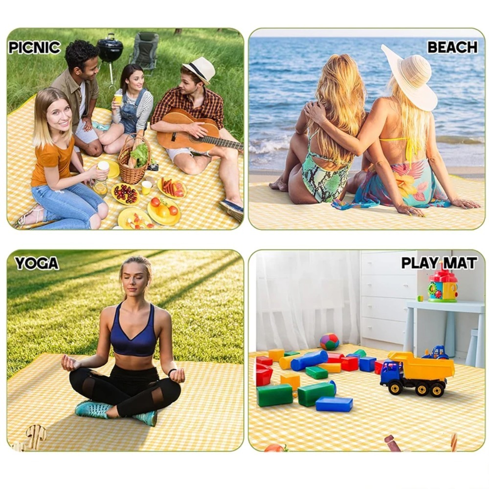 Alas Piknik Lipat Portabel 2mx - Outdoor Camping Activities ulasan dan harga