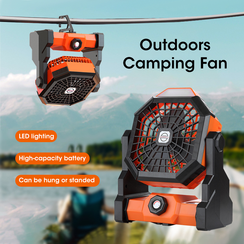 Kipas Kemah 10000mAh, dengan l - Outdoor Camping Misting Fan ulasan dan harga