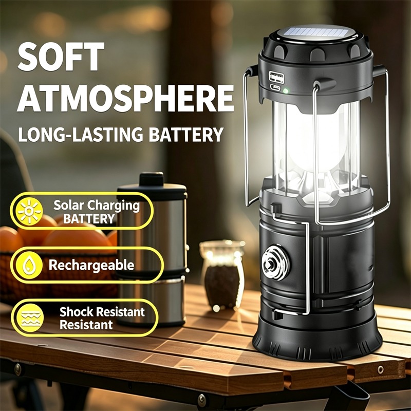 Lampu Tenda Tenaga Surya, Dapa - Camping Solar Lantern ulasan dan harga