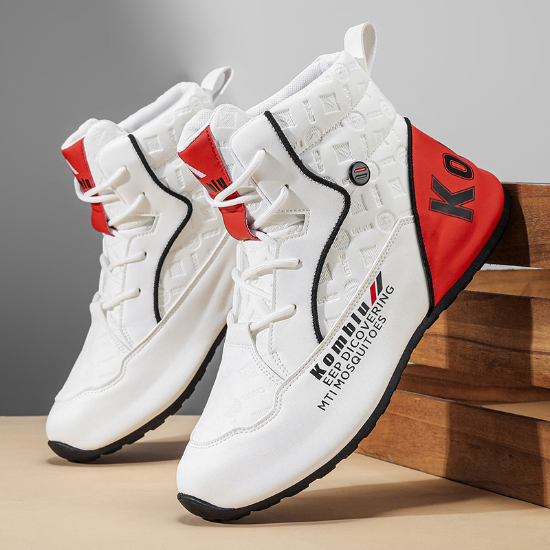 Sepatu Boots Pria High-Top, La - Outdoor Camping Activities ulasan dan harga