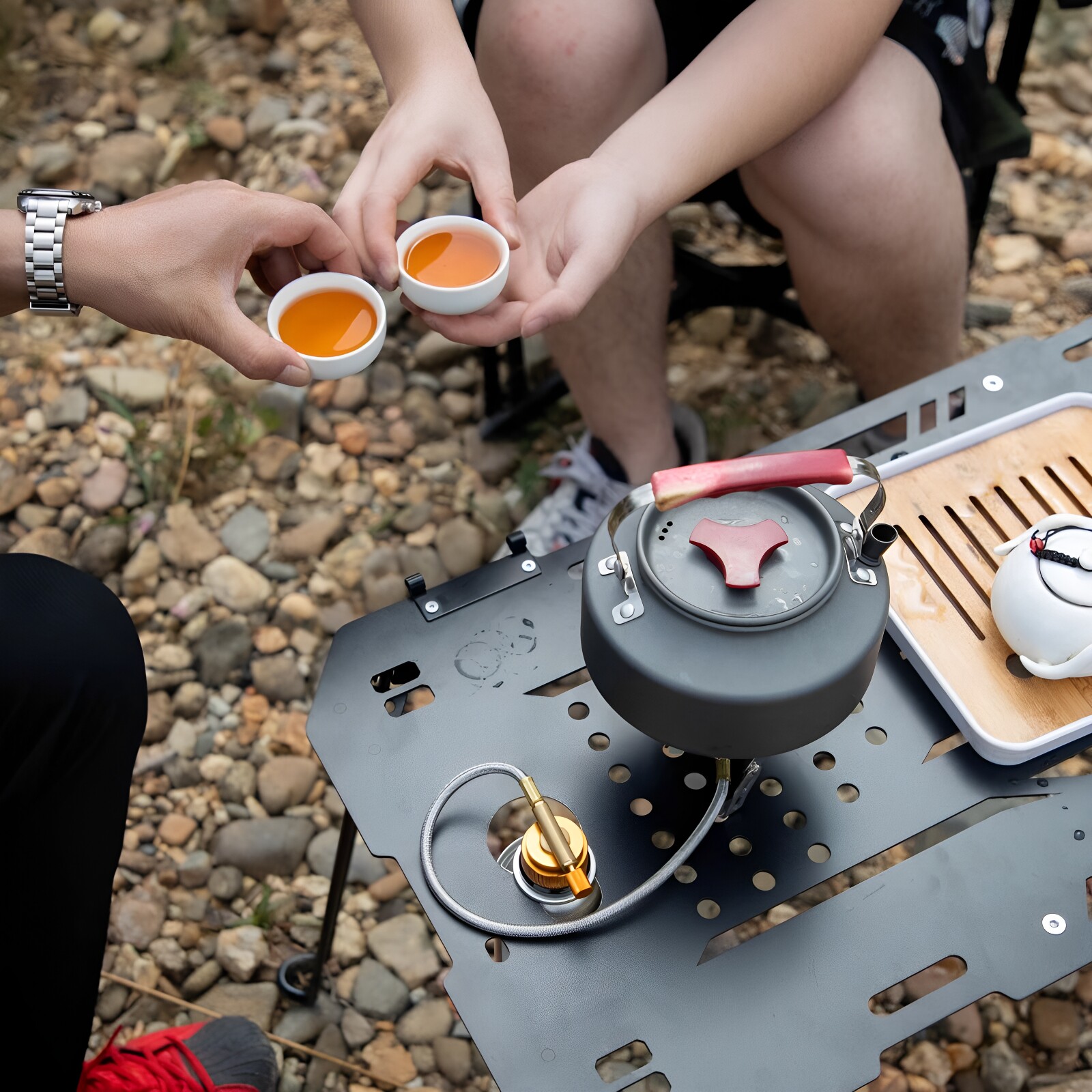 Meja Lipat Multifungsi untuk B - Outdoor Camping Folding Table ulasan dan harga