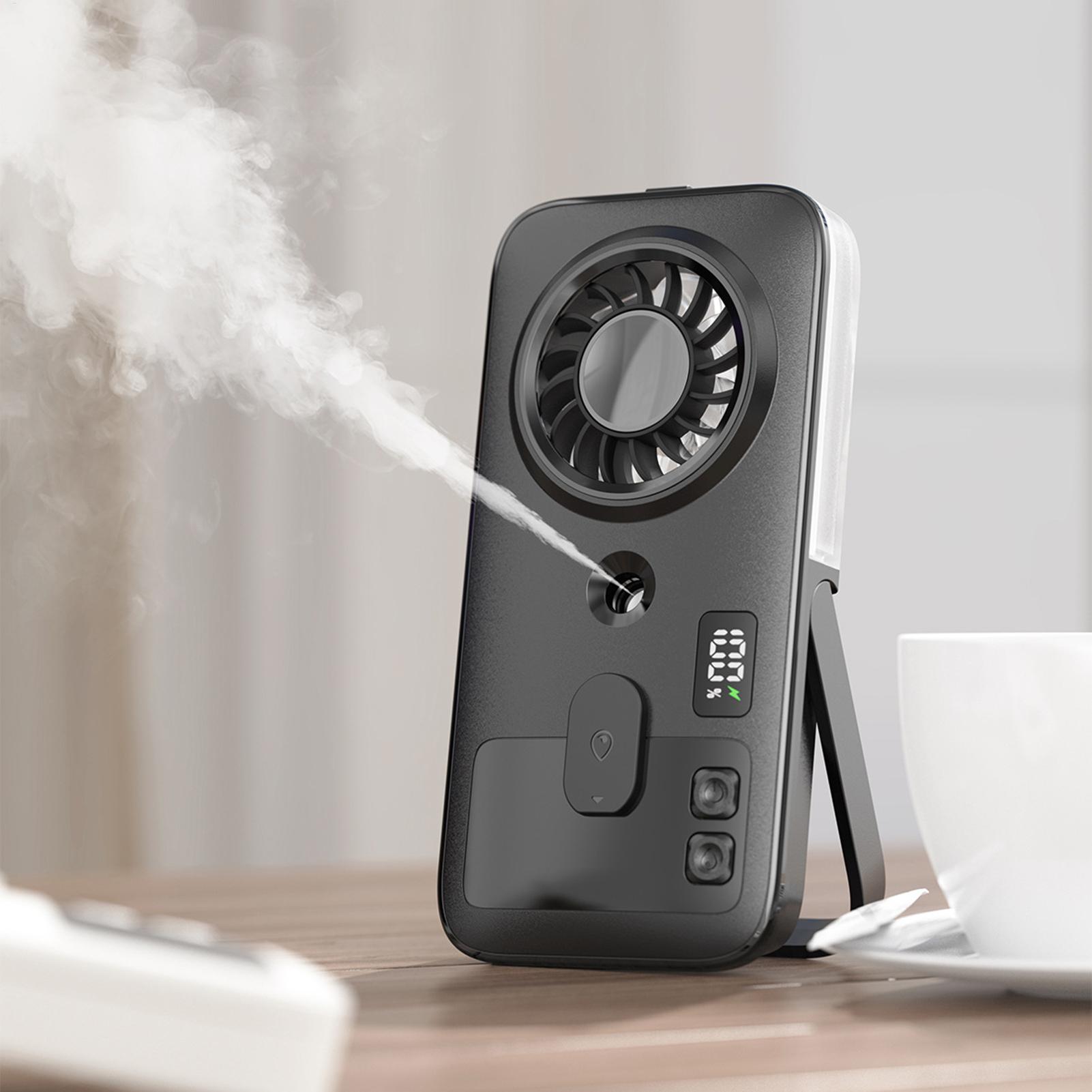 Kipas Angin dengan Layar Digit - Outdoor Camping Misting Fan ulasan dan harga