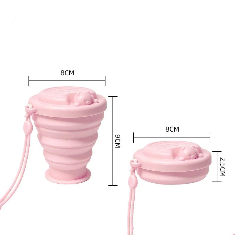 Gelas Lipat Silikon, Botol Air - Collapsible Water Bottle ulasan dan harga