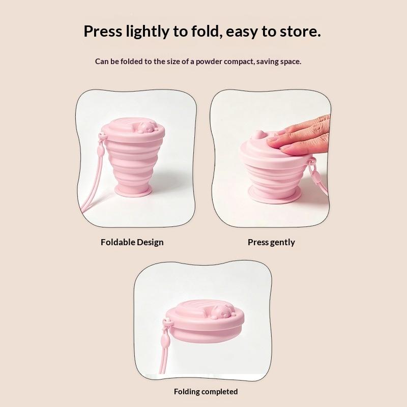 Gelas Lipat Silikon, Botol Air - Collapsible Water Bottle ulasan dan harga