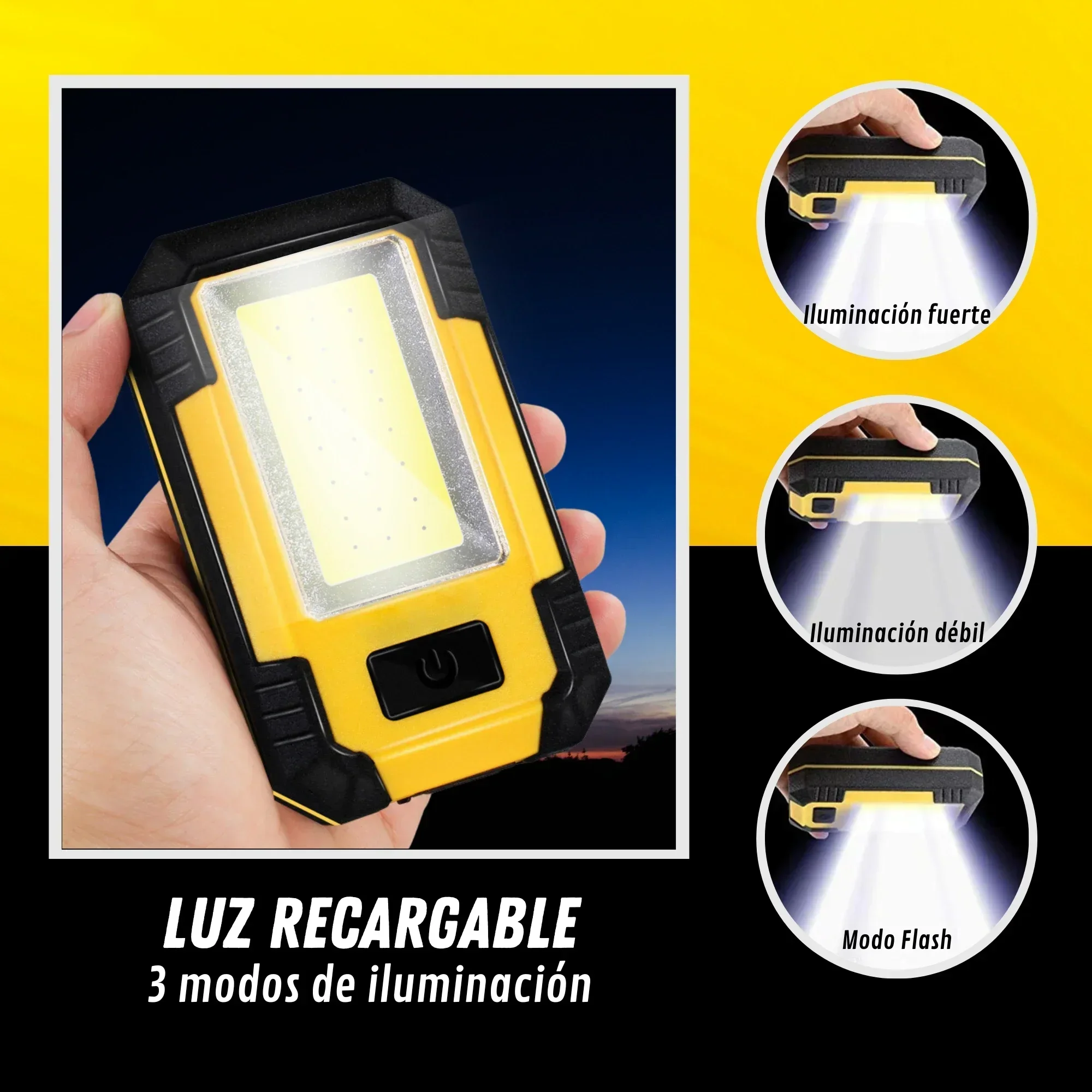 Lampu Kerja Portabel 4000mAh I - Outdoor Camping Lantern ulasan dan harga
