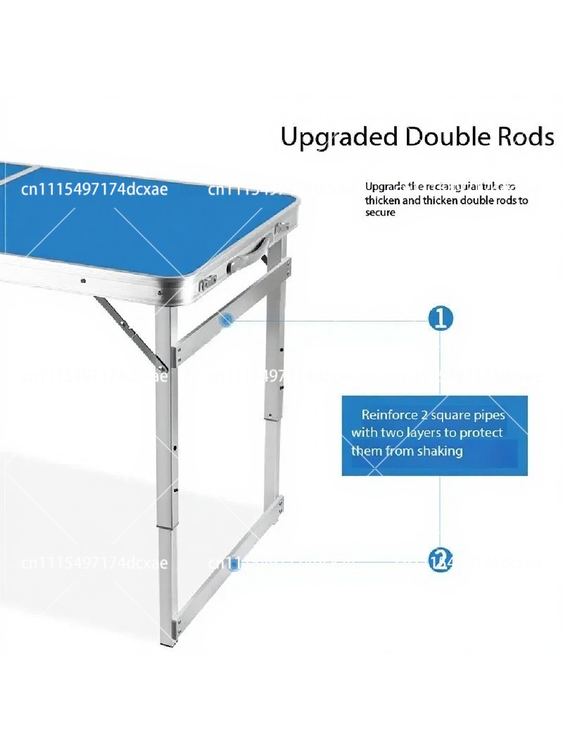 Set Meja Lipat Portabel, Meja  - Outdoor Camping Exhibition ulasan dan harga