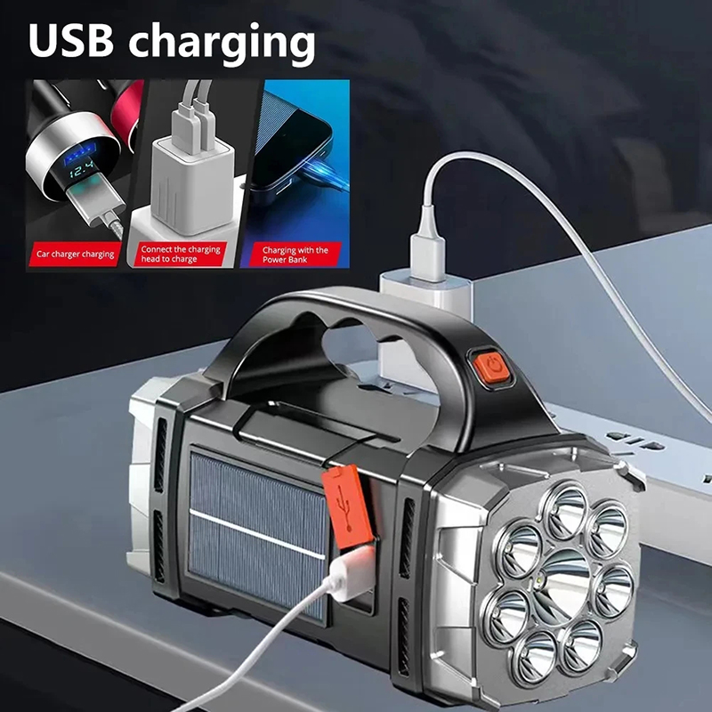 Senter LED Tenaga Surya USB Po - Camping Solar Lantern ulasan dan harga