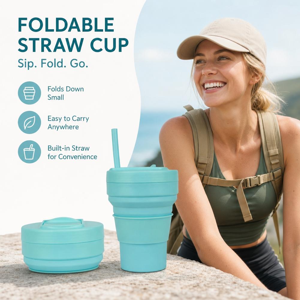 Cangkir Kopi Silikon Dapat Dil - Collapsible Water Bottle ulasan dan harga