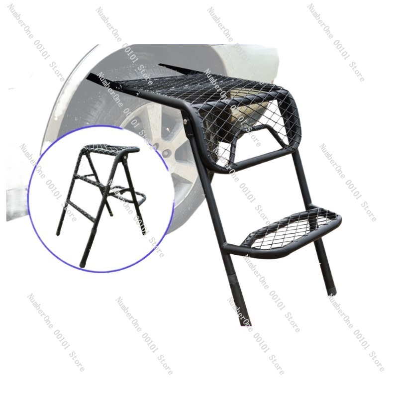 Kombinasi Tangga Lipat dan Mej - Outdoor Camping Folding Table ulasan dan harga