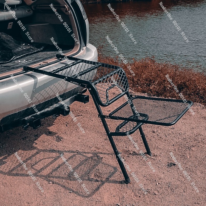 Kombinasi Tangga Lipat dan Mej - Outdoor Camping Folding Table ulasan dan harga