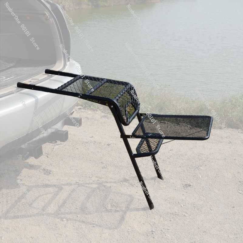 Kombinasi Tangga Lipat dan Mej - Outdoor Camping Folding Table ulasan dan harga